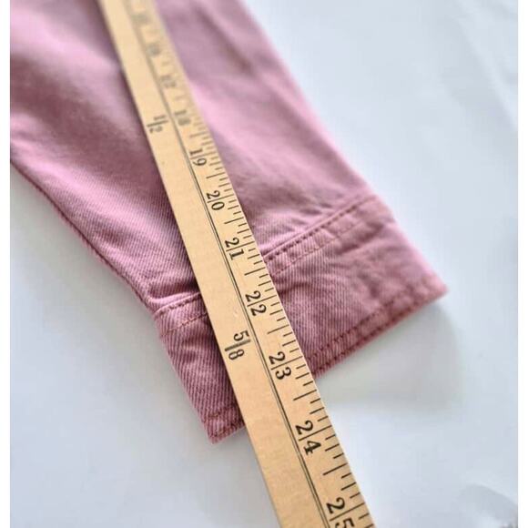 Old Navy Womens Shirt Shacket Jacket Sz S Oversized Boyfriend Pink Layering - Picture 8 of 8